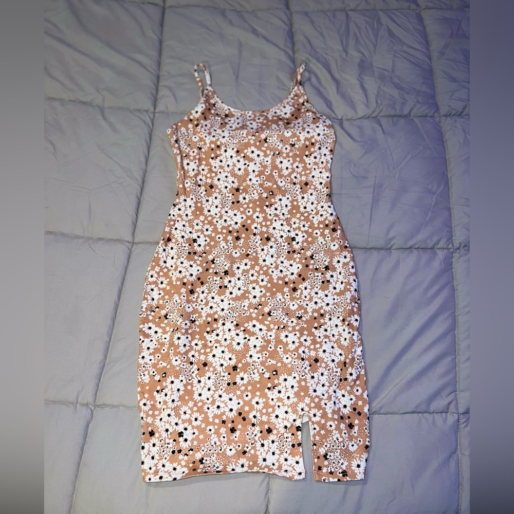 Body Con Dress - Floral